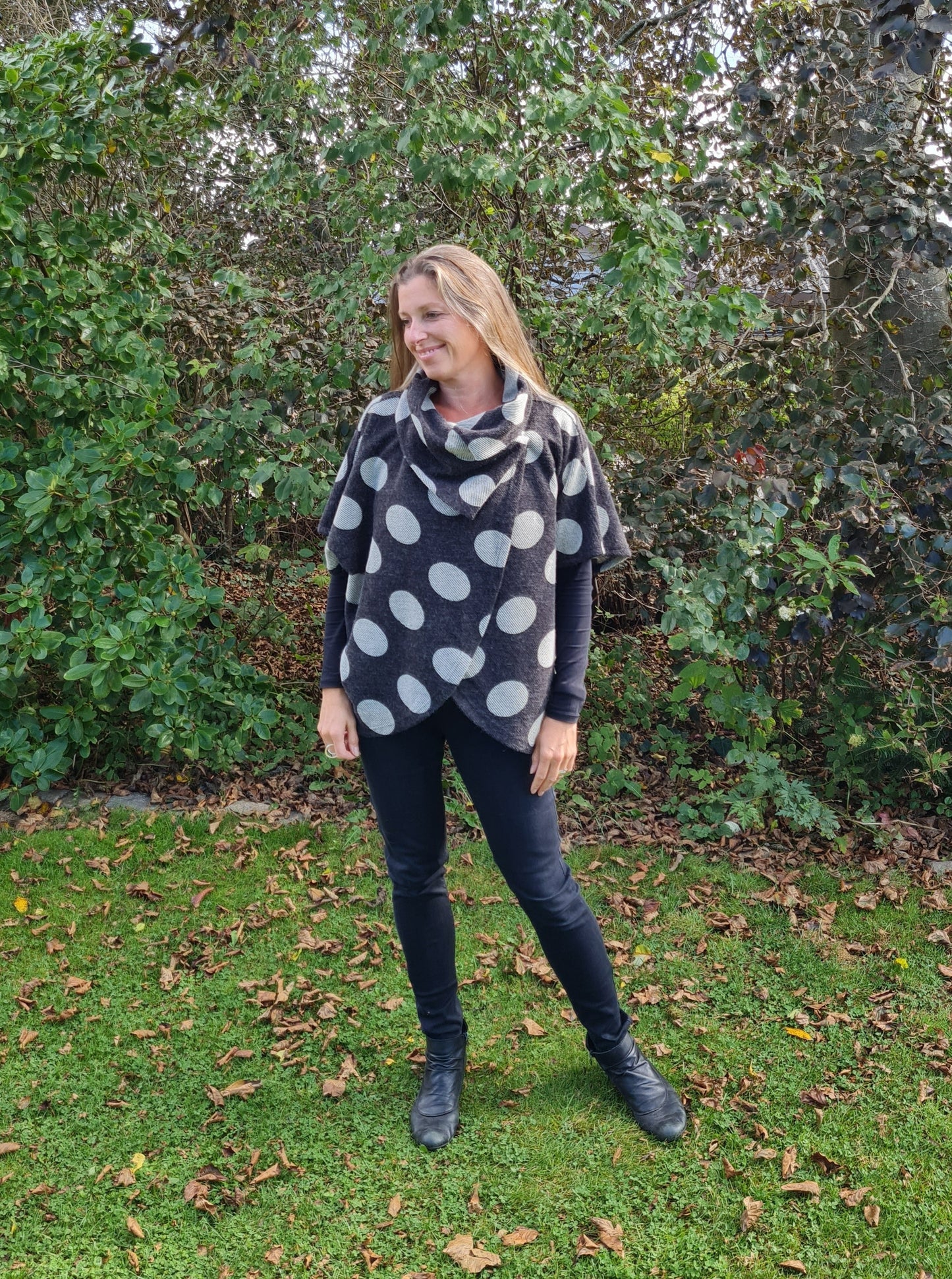 Åben poncho 1022