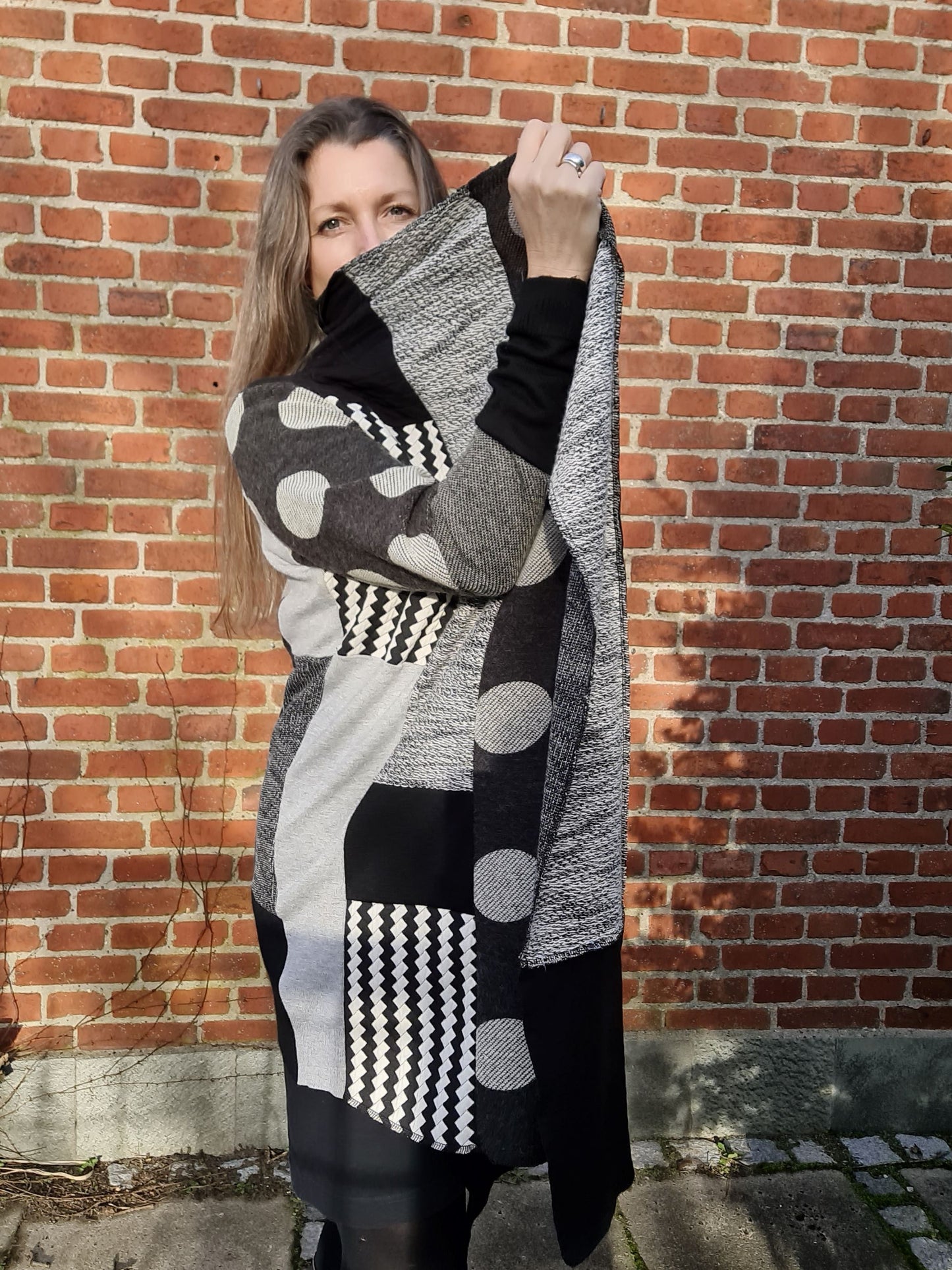 Cardigan med sjalskrave 1028