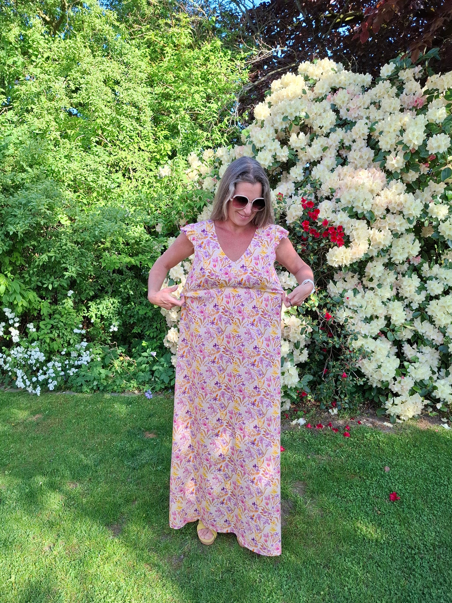 Kjole & bluse med empire 1043