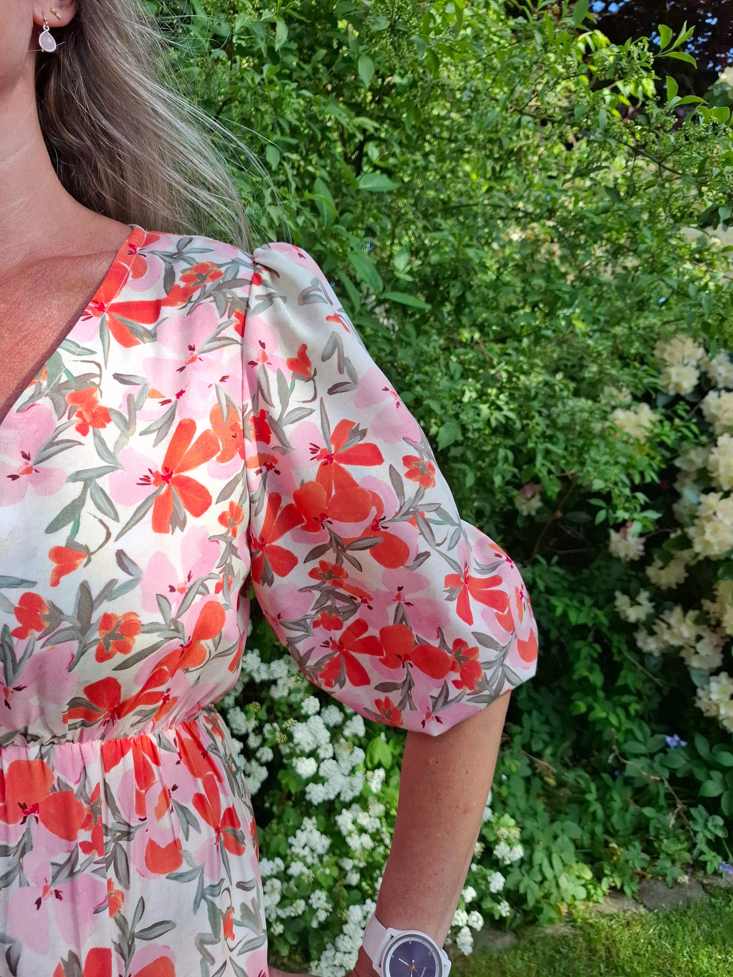 Kjole & bluse med empire 1043