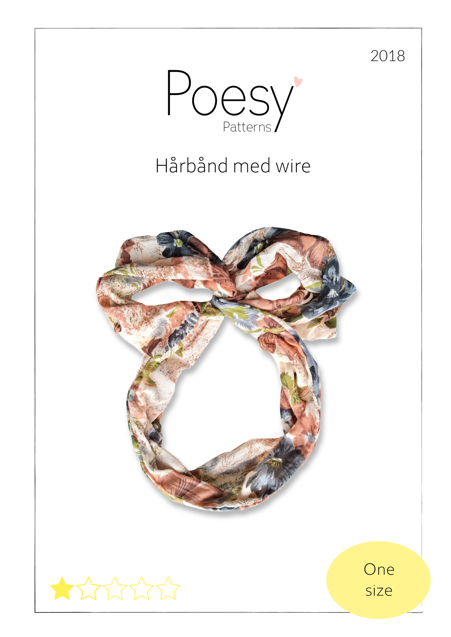 Hårbånd med wire