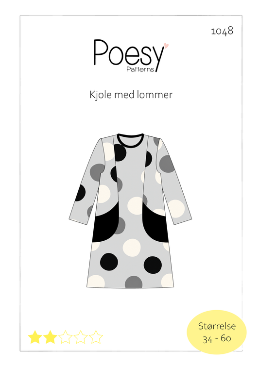 Kjole med lommer 1048