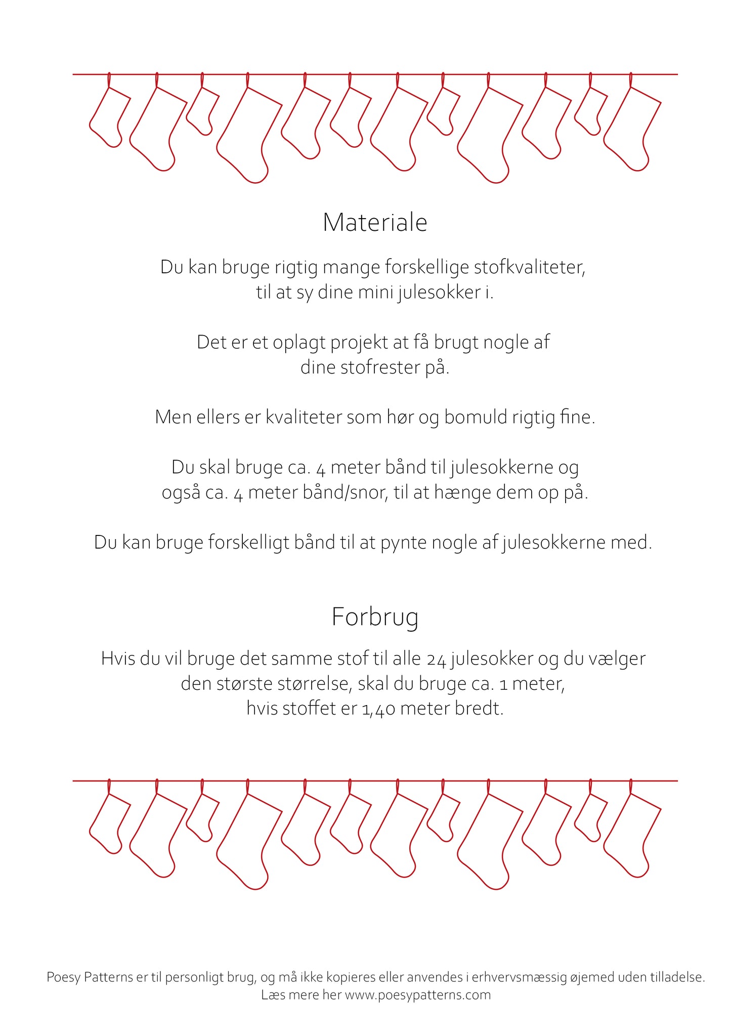 Pakkekalender 423 - Mini julesokker