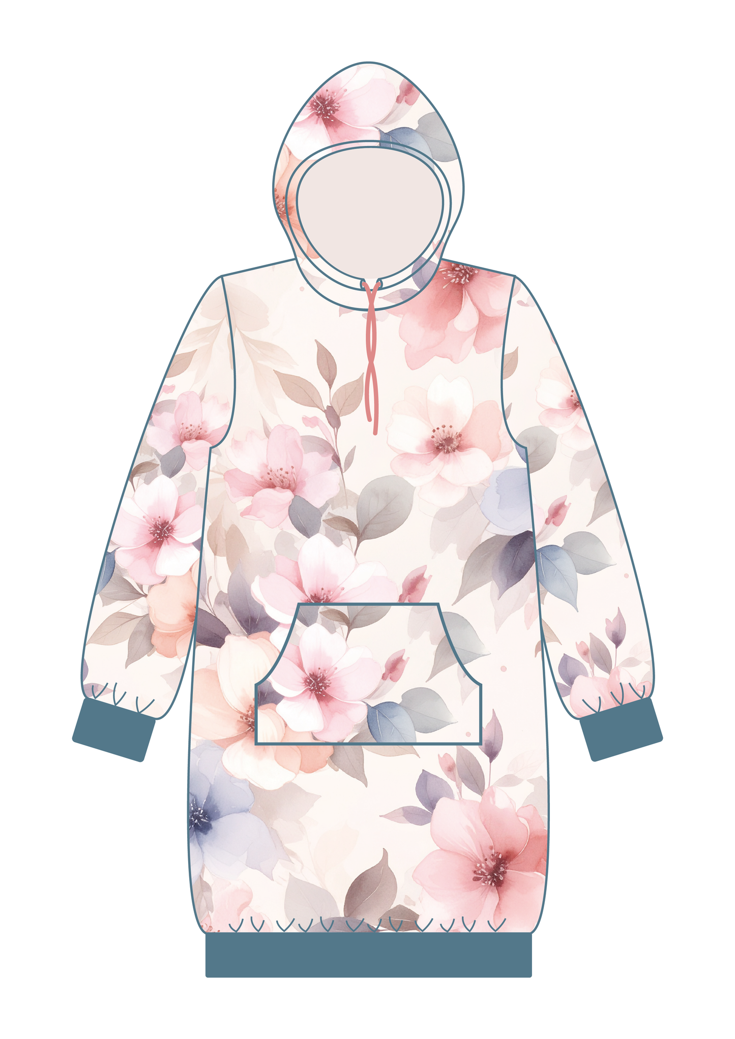 Sweatshirtkjole 1047