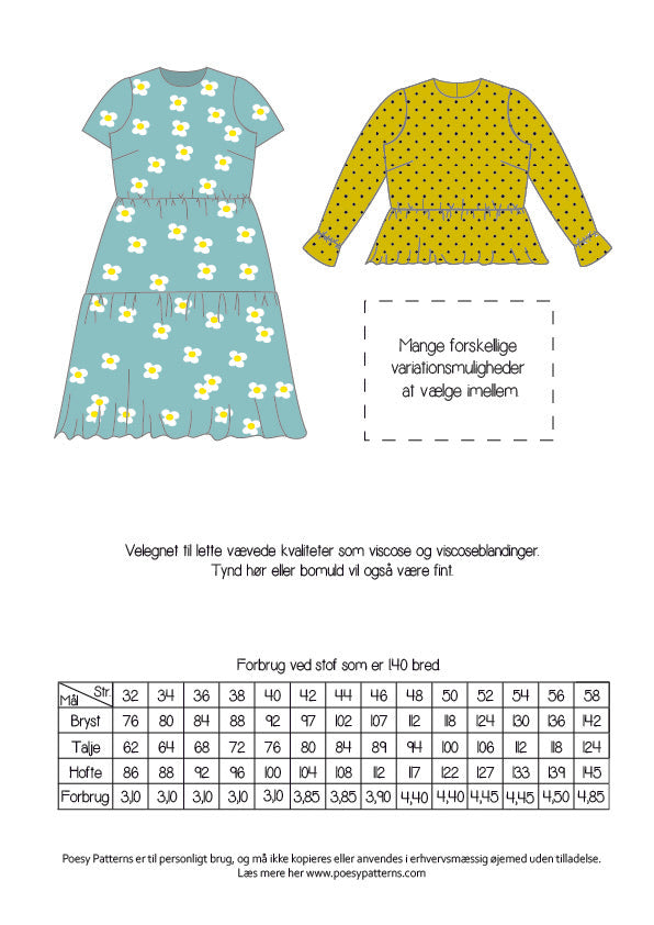 Etagekjole