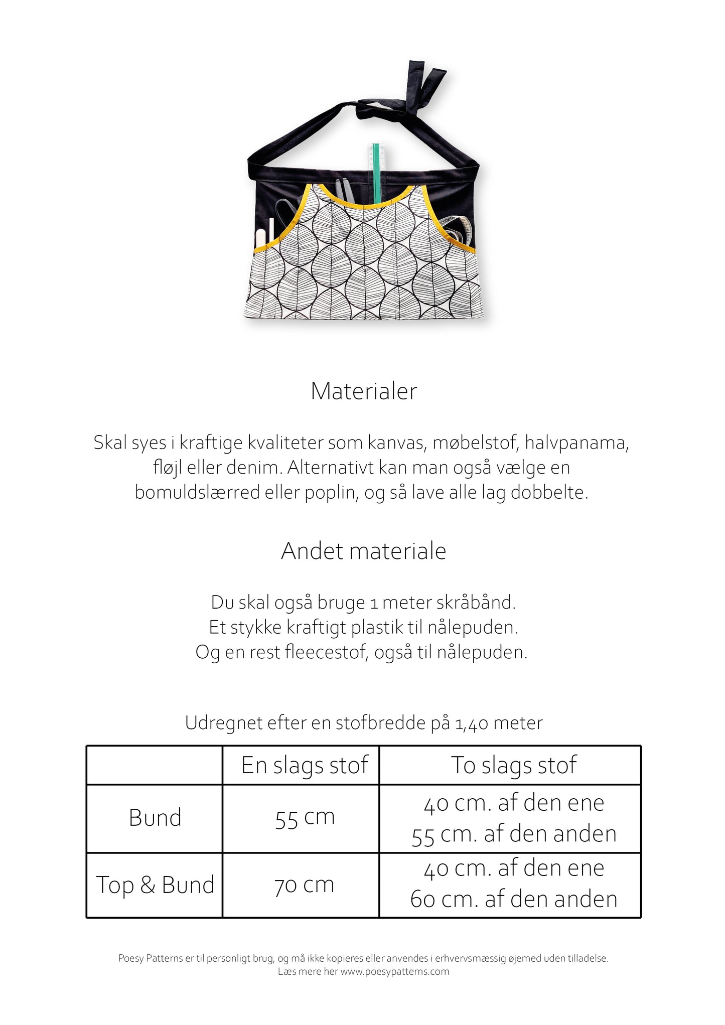 Multi forklæde 2007