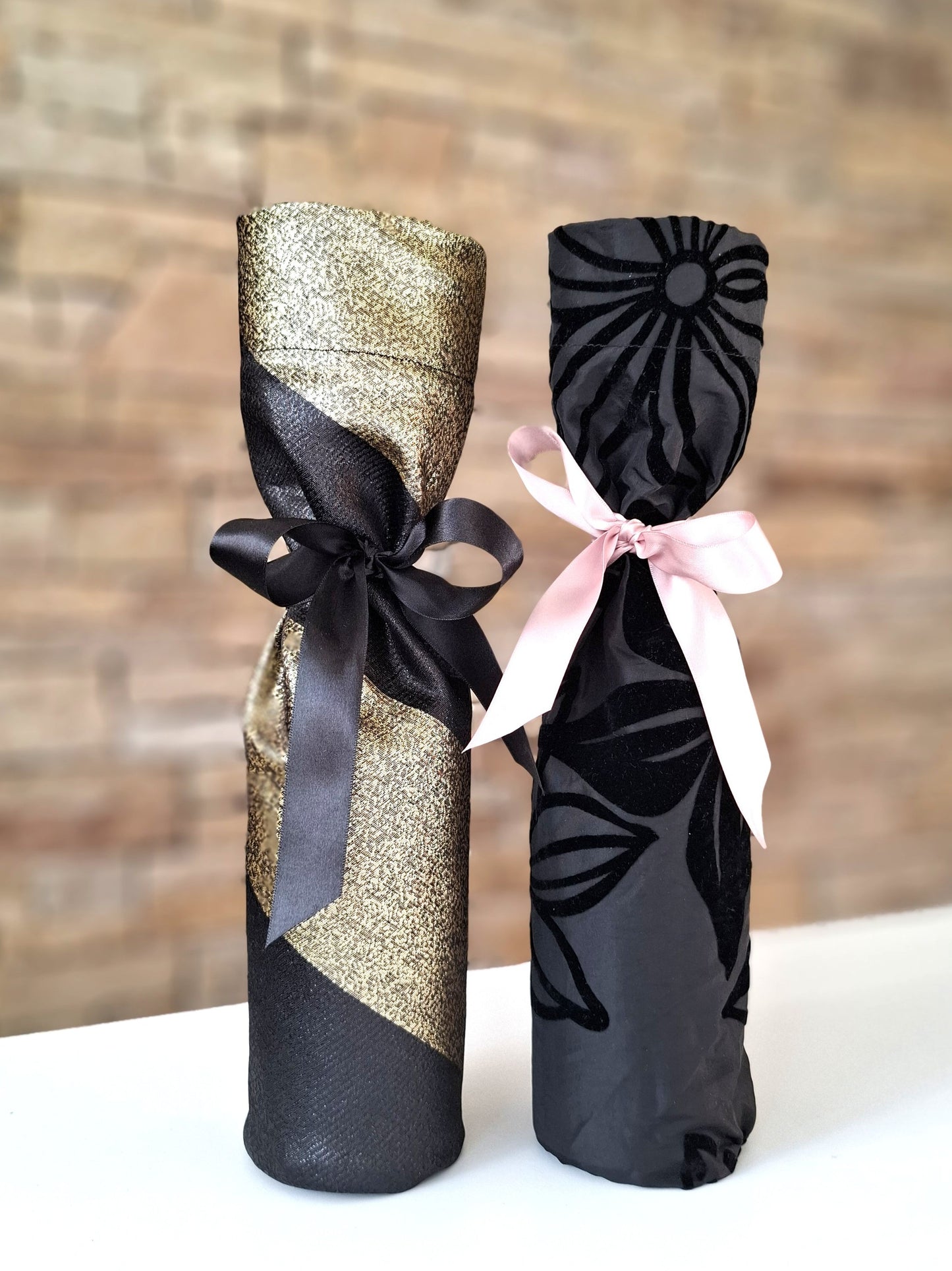 Gavepose til vinflasker - Kun pdf