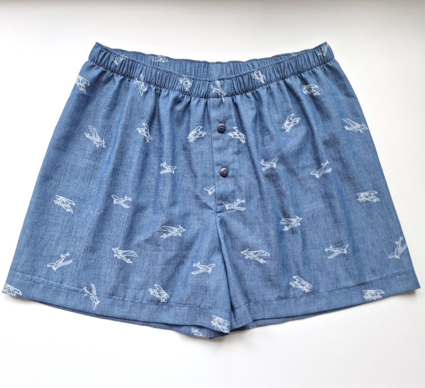 Boxershorts med og uden gylp 3002