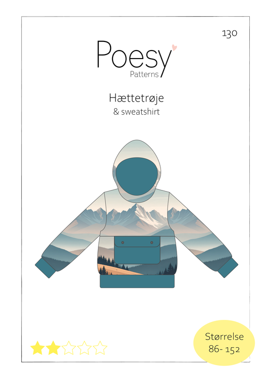 Hættetrøje 130