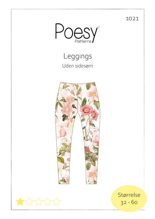 Leggings uden sidesøm 1021