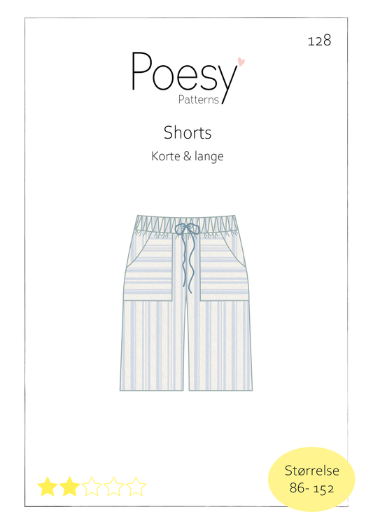 Shorts korte og lange 128