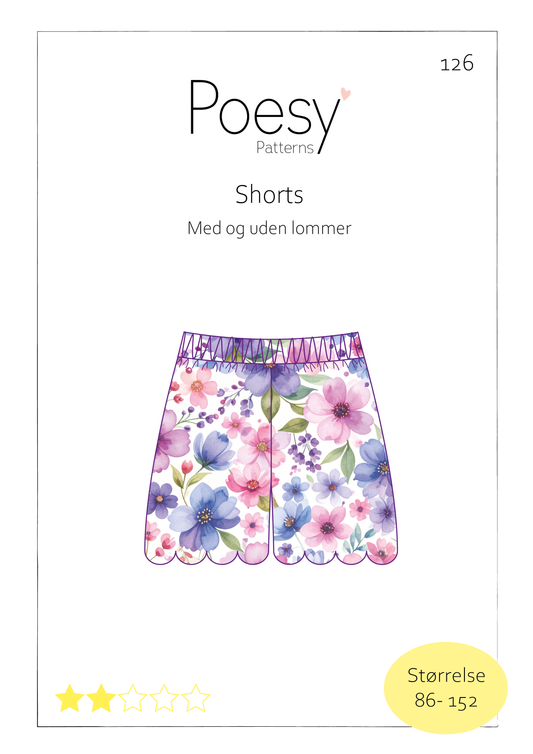 Shorts med og uden lommer 126