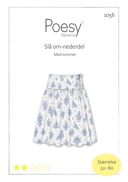 Slå om nederdel 1056