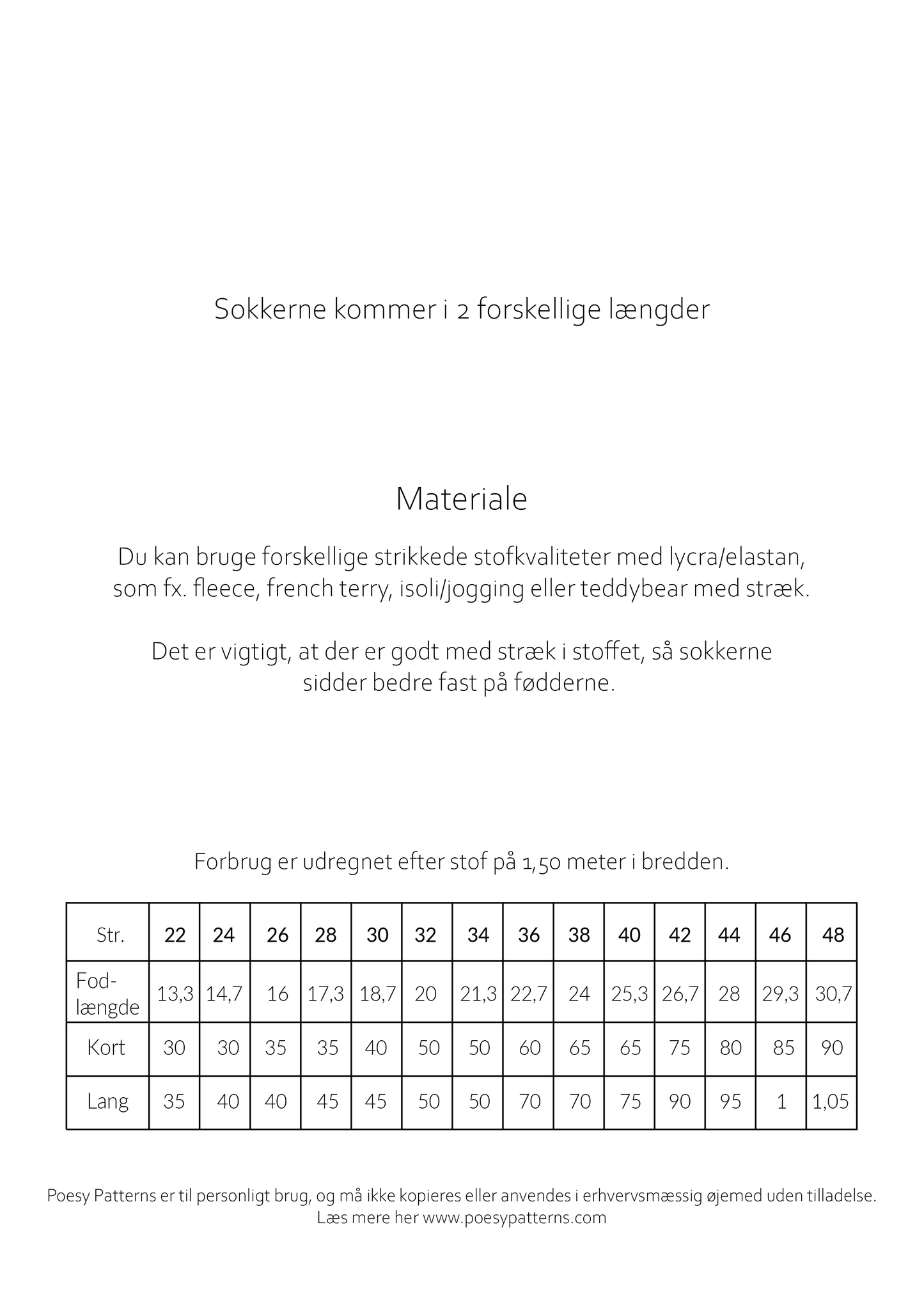 Sokker til børn & voksne 2021