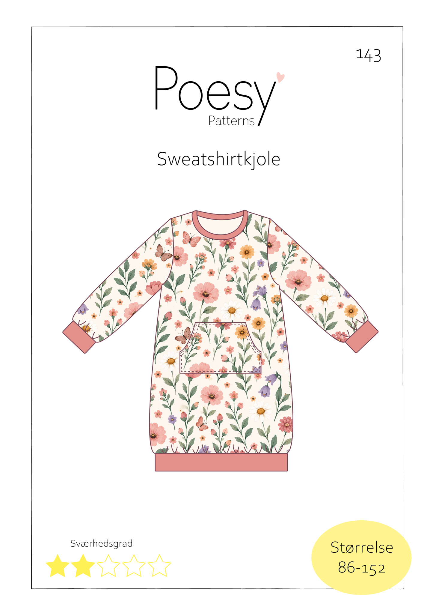 Sweatshirtkjole 143