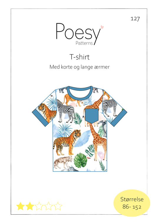T-shirt med korte & lange ærmer 127