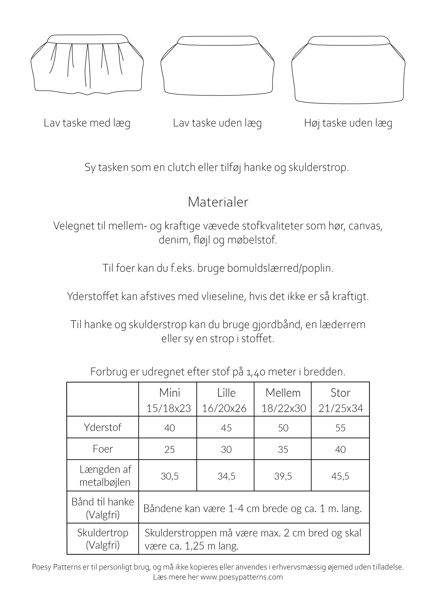 Taske med bøjle 2024